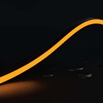 1220 TIRA NEÓN SILICONA NEGRA